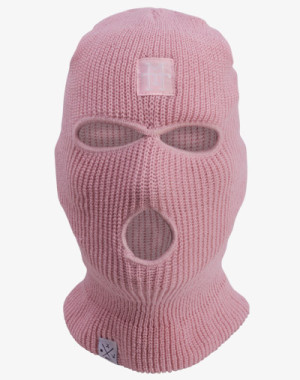 Balaclava (Rosa) - 3 Loch Sturmmaske, Sturmhaube, Skimaske