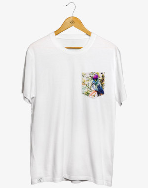 M13 Pocket T-Shirt (Calypte) - 100% Baumwolle, Fair Trade, OEKO-TEX Standard 100 zertifiziert