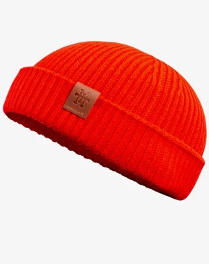 Fishermans Beanie / Mütze / Strickmütze in Red (Manufaktur13)