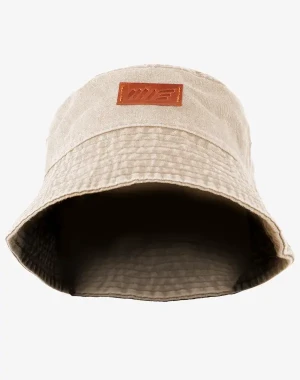 Denim Bucket Hat (Used Beige) - Fischerhut, Anglerhut aus Vintage Denim - Manufaktur13
