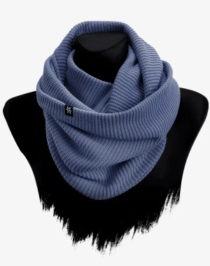 Knit Loop (Denim) - Schal, Strickschal, Schlauchschal (M13)