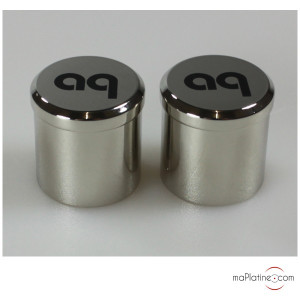 XLR Audioquest - Input Noise Stopper - couleur Argent
