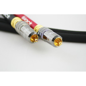 Câble de modulation RCA Tellurium Q Black - longueur 1 m