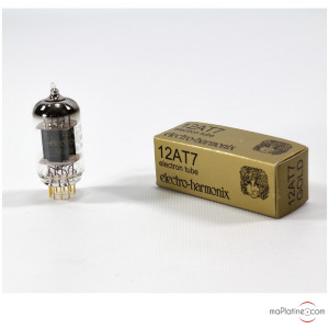 Tube audio double triode 12AT7-EH Gold Electro Harmonix