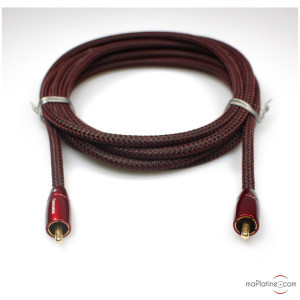 Câble numérique coaxial Audioquest Cinnamon - longueur 0.75 m