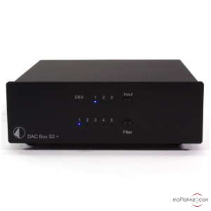 DAC Pro-Ject DAC Box S2 + - couleur Noir