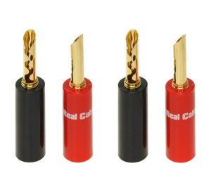 Fiches bananes Real Cable BFA-6020 x4