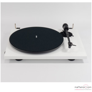 Platine vinyle Pro-Ject E1.2 - couleur Blanc mat