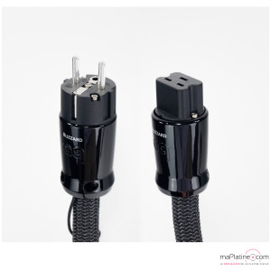 Câble d'alimentation AudioQuest Blizzard XTRM - C19 - Fin de vie - longueur 1,5 m