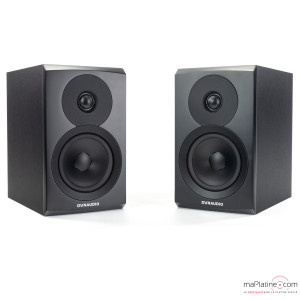 Enceintes bibliothèque Dynaudio Emit 10 - couleur Noir