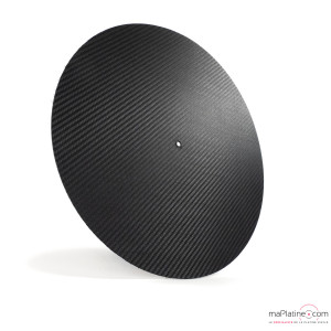Couvre plateau Acoustic Signature Platter Mat Carbon