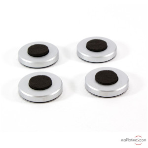 Support SSC Netpoint 100 (par 4) - couleur Argent