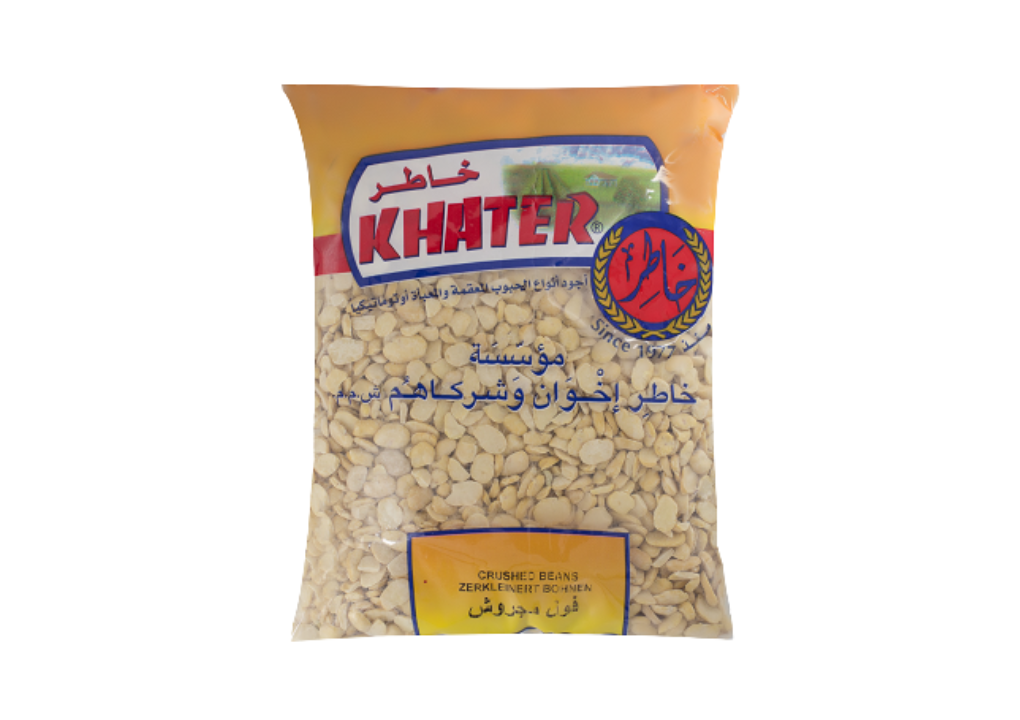 Bób Suszony Łuskany 900g Khater