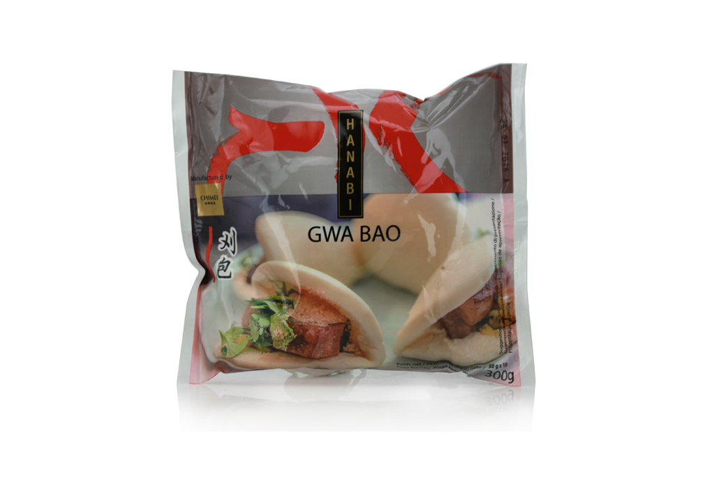 Bułeczki Gua Bao (małe) (10x30g) 300g [PRODUKT MROŻONY]