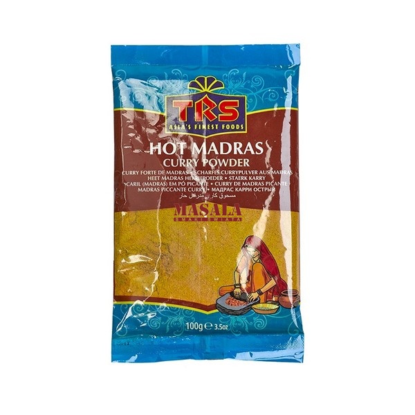 Curry Madras Ostre w Proszku | Hot Madras Curry Powder 100g TRS