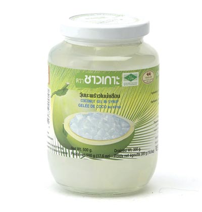 Galaretka Kokosowa w Syropie (Coconut Gel in Syrup) 500g ChaoKoh