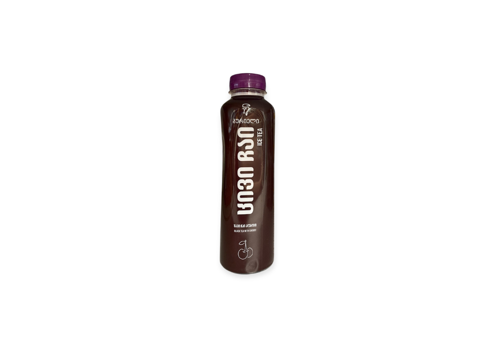 Gruzińska czarna herbata Ice Tea Gurieli o smaku wiśni 500ml