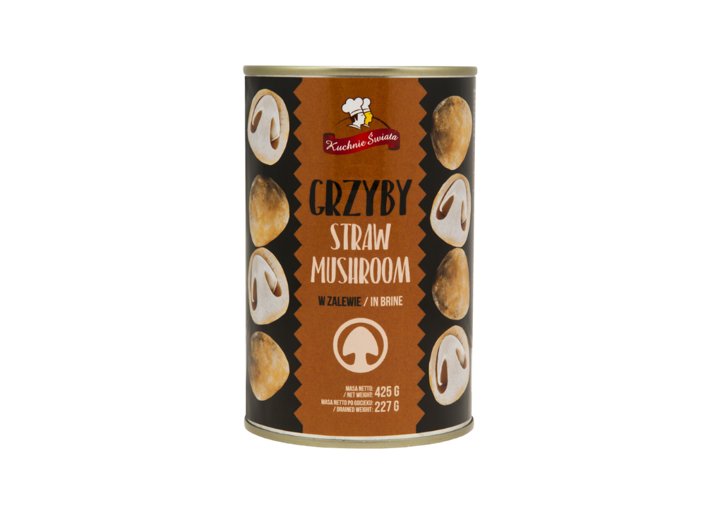 Grzyby Słomiane w Zalewie (Straw Mushroom) 425g Jefi/Daimond/KS