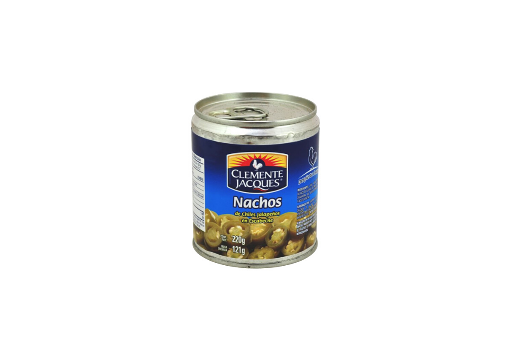 Jalapeno Krojone Nacho 220g Clemente Jacques