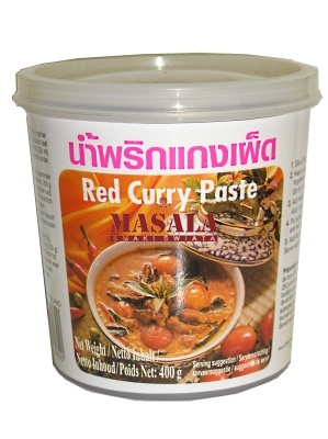 Pasta Curry Czerwona (Red Curry Paste) 400g Lobo
