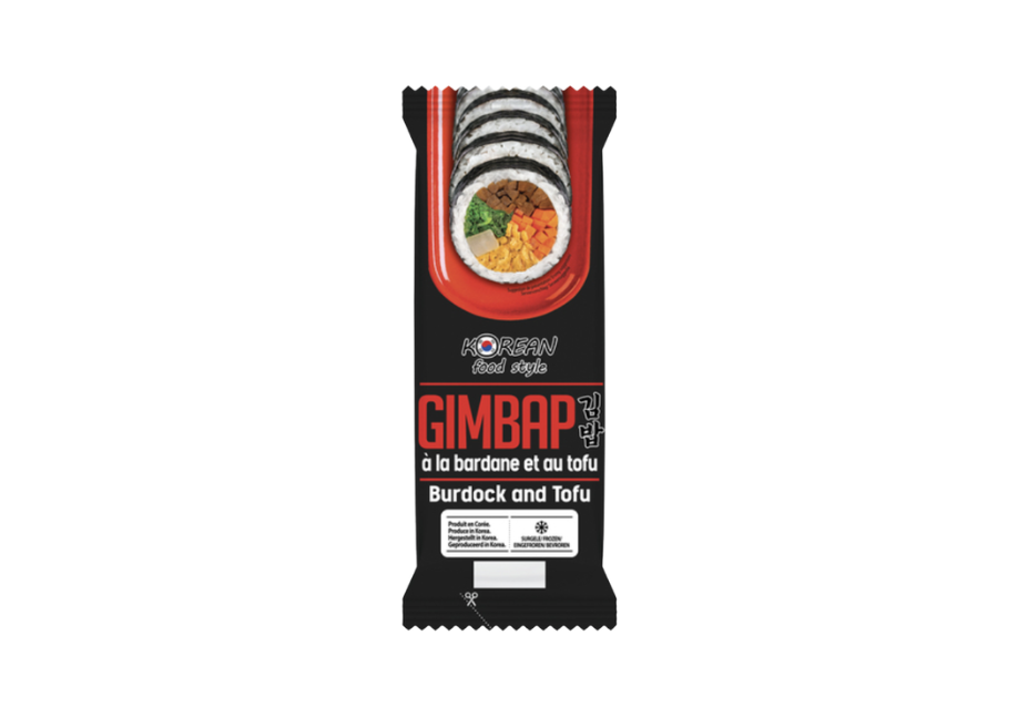 Koreański Gimbap Smażone Tofu z Łopianem 230g | KFS [PRODUKT MROŻONY]