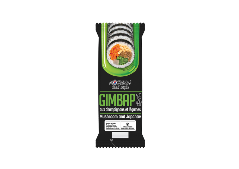 Koreański Gimbap z Grzybami i Japchae 230g | KFS [PRODUKT MROŻONY]