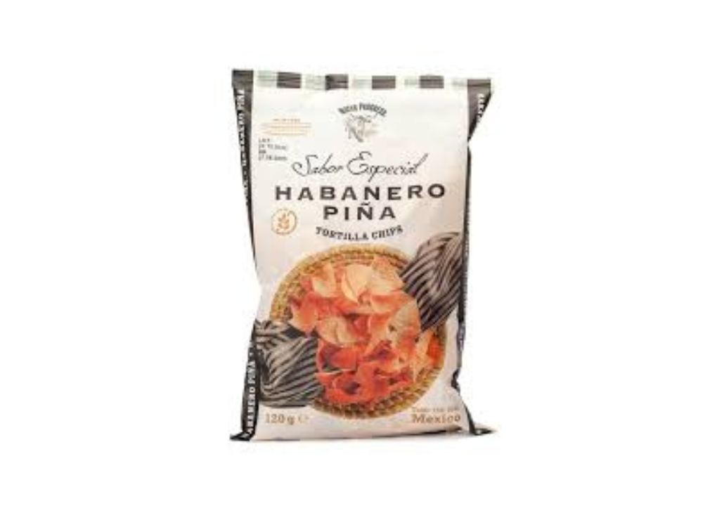 Nachos Tortilla Chips Habanero Ananas 120g Sabor Especial