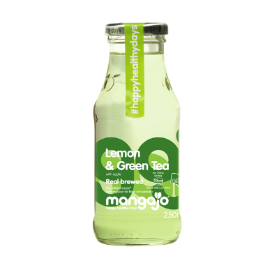 Napój o Smaku Zielonej Herbaty z Cytryną (Lemon & Green Tea) 250ml MangaJo