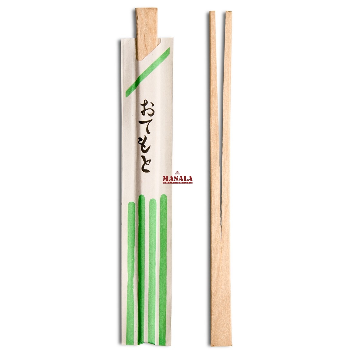 Pałeczki Jednorazowe Bambusowe do Sushi  (Bamboo Chopsticks) | Sushi Hashi (1 Para w Kopercie)