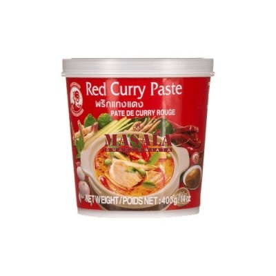 Czerwona Pasta Curry (Red Curry Paste) 400g Cock Brand
