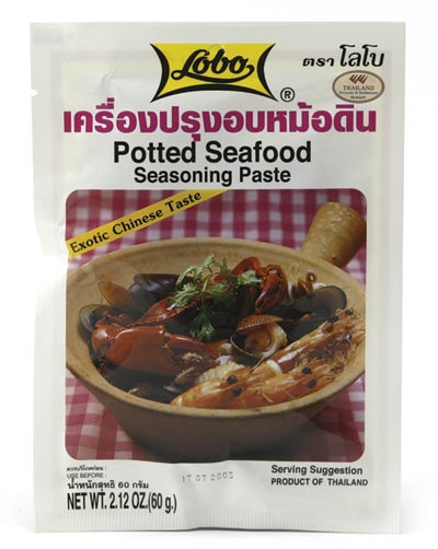 Pasta do Dań z Owocami Morza (Potted Seafood Seasoning Paste) 60g Lobo