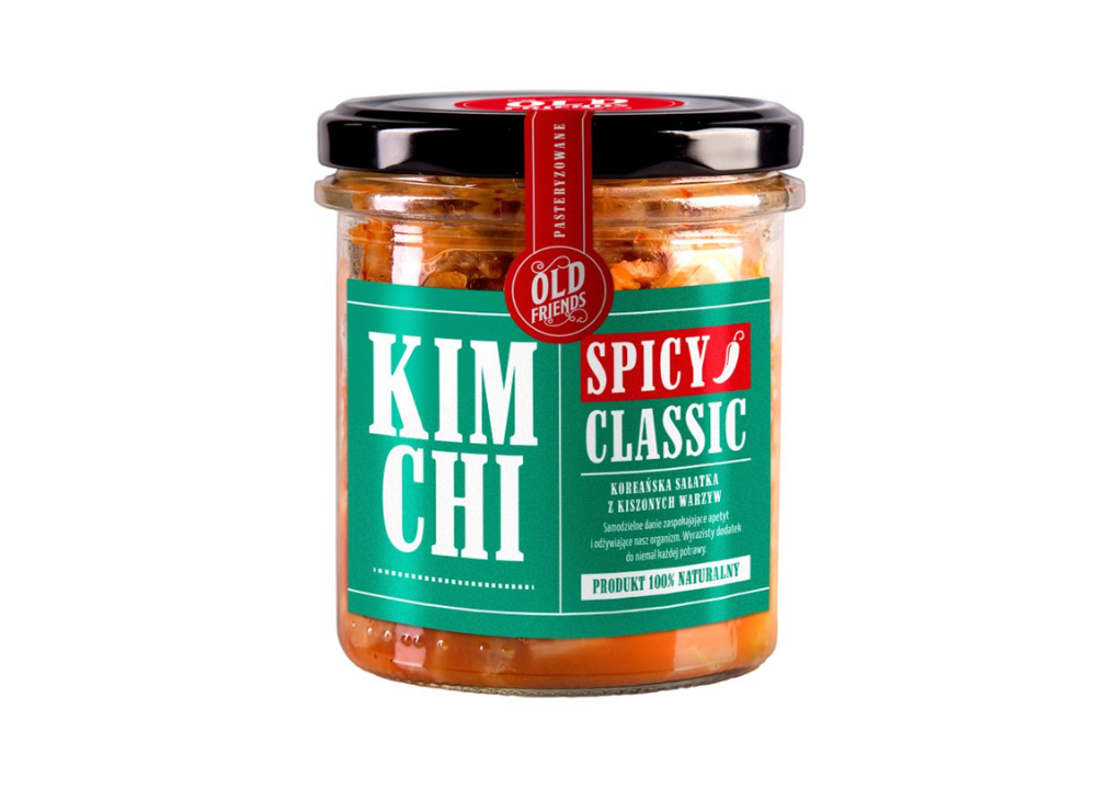 Pasteryzowane Oldfriends KIMCHI Classic (SPICY) 280g