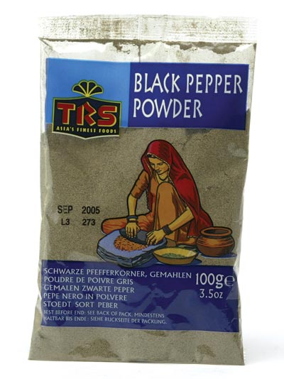 Pieprz Czarny Mielony (Black Pepper Powder) 100g TRS