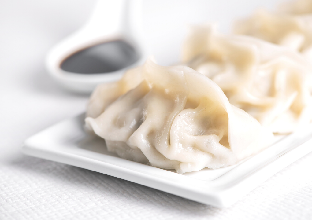 Pierogi Gyoza z Krewetkami (tacka) 400g / 20 szt. [PRODUKT MROŻONY]