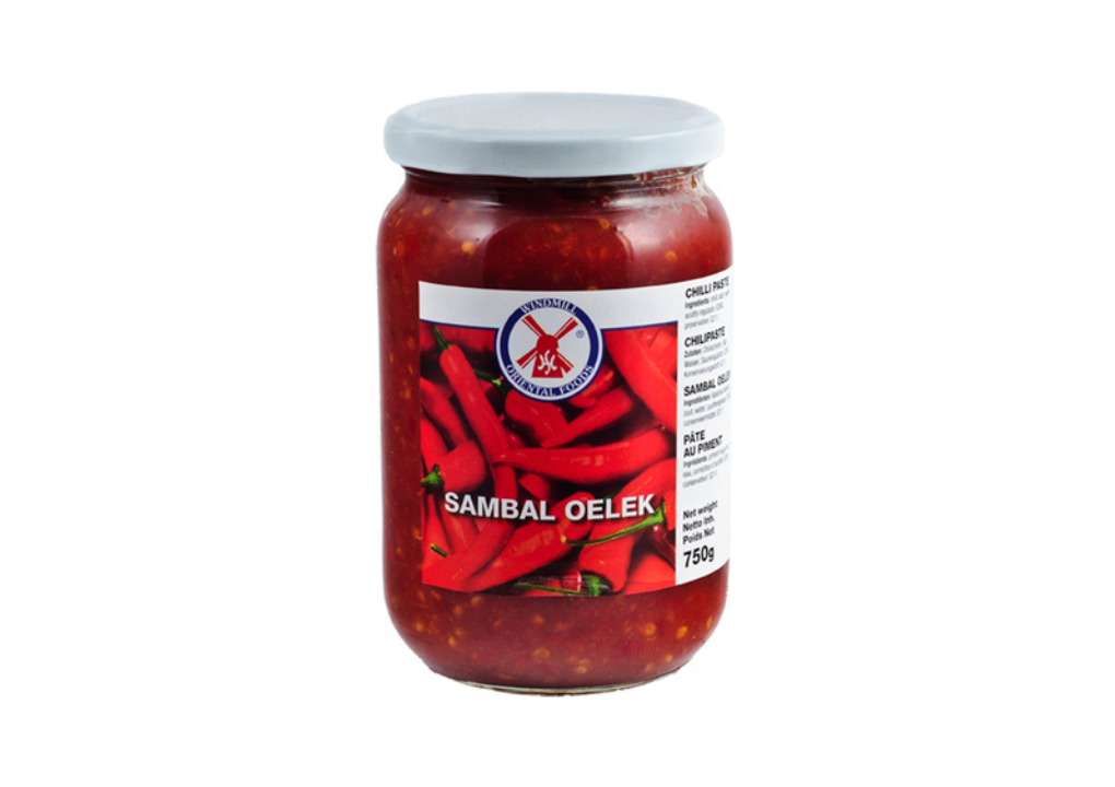 Sos Chilli Sambal Oelek (Chilli Paste Oelek) 750g Windmill