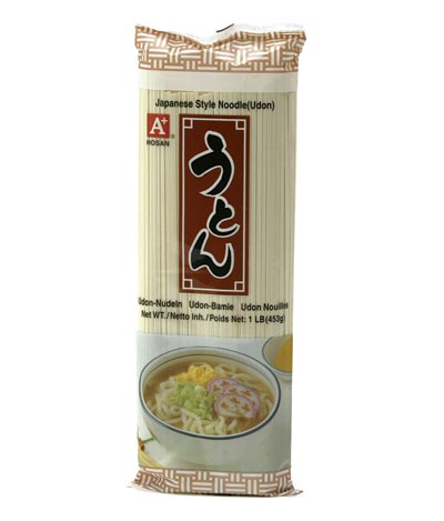 Udon Makaron Suchy (Udon Noodles) 453g A+