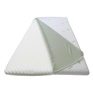 Dinaflex SURMATELAS 170X190 en M&Eacute;MOIRE Relax Effet Massage Hauteur 3 CM ORTHOP&Eacute;DIQUE, ANTIALLERGIQUE, ANTIACARIEN, COMPL&Egrave;TEMENT