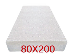 Dinaflex 9 ZONES 80X200, COMPL&Egrave;TEMENT D&Eacute;HOUSSABLE, 23 CM D'&Eacute;PAISSEUR, ORTHOP&Eacute;DIQUE ANALLERGIQUE ET ANTI-ACARIEN, HOUSSE EN