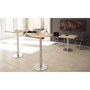 Optizen Table de réunion ronde Aaron