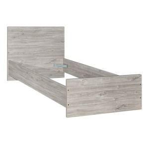 Lit enfant contemporain chêne gris Elmet Chêne gris