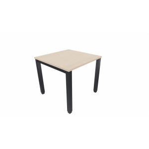 Leaderburo Bureau droit individuel Lexie Graphite, blanc, gris, hêtre, chêne moyen, acacia clair, acacia foncé, chêne veiné ou chêne grisé
