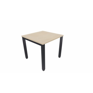 Leaderburo Bureau droit individuel Lexie Graphite, blanc, gris, hêtre, chêne moyen, acacia clair, acacia foncé, chêne veiné ou chêne grisé