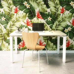 Leaderburo Bureau droit individuel Zelda Graphite, blanc, gris, hêtre, chêne moyen, acacia clair, acacia foncé, chêne veiné ou chêne grisé