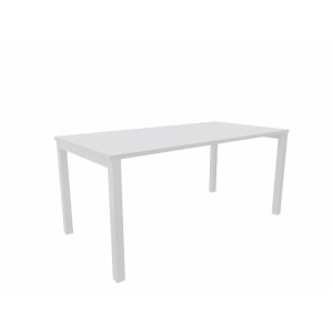 Matelpro Bureau droit individuel fixe Skyline Blanc, gris, argile, hêtre, nebraska, chêne fil, timber ou cèdre