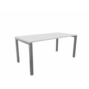 Matelpro Bureau droit individuel fixe Skyline Blanc, gris, argile, hêtre, nebraska, chêne fil, timber ou cèdre