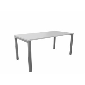 Matelpro Bureau droit individuel fixe Skyline Blanc, gris, argile, hêtre, nebraska, chêne fil, timber ou cèdre