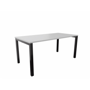 Matelpro Bureau droit individuel fixe Skyline Blanc, gris, argile, hêtre, nebraska, chêne fil, timber ou cèdre