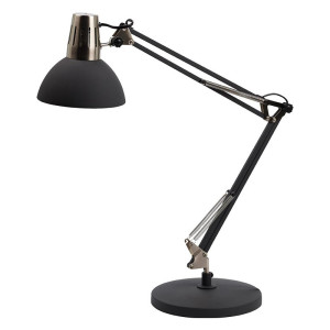 Mateol Lampe de bureau articulée en métal Maty Blanc ou noir