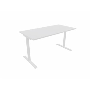 Matelpro Bureau droit individuel Online T Blanc, gris clair, beige, graphite, noir, acacia, epicéa gris ou chêne naturel  74 cm