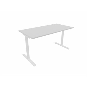 Matelpro Bureau droit individuel Online T Blanc, gris clair, beige, graphite, noir, acacia, epicéa gris ou chêne naturel  74 cm